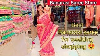 All kinds of Banarasi silk saree, kanjivaram,katan silk saree available  @explorerbharti