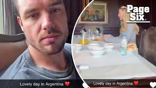 Liam Payne said he was having a ‘lovely day’ in eerie final Snapchat video just hours before death