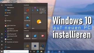 Anleitung: Windows 10 installieren auf neuen PC / PC ohne Betriebssystem