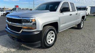 2017 Chevy Silverado 1500 double cab pickup truck 4x4 RT Motors Truck Center Oakley CA