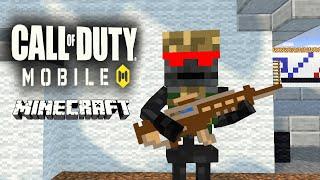 Monster SMinecraft Mobschool : CALL OF DUTY MOBILE CHALLENGE - Minecraft Animation