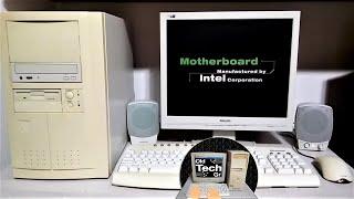 PLATO PC Intel Pentium 2 MMX 300Mhz Start Windows XP Professional in year 2024 - Short Video