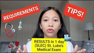 St  Luke's Medical (SLEC) Exam Experience and TIPS