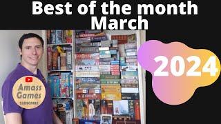 Best of the month March 2024 BotM AmassGames #boardgame #tabletop #tableideas #games #gamers