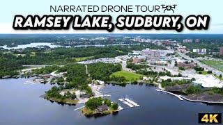 Soar Over Ramsey Lake: Experience Greater Sudbury’s Natural Beauty in 4K! 