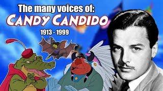 Many Voices of Candy Candido (Animated Tribute - Peter Pan - Robin Hood)