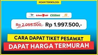 JUJUR, GAK ADA TRIK KHUSUS! Tapi, Ada 4 Cara Dapat Tiket Pesawat Murah di Traveloka