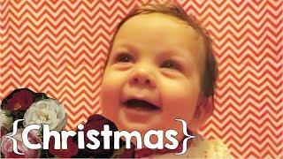 A Large Family Christmas... the First One for Baby Hannah!