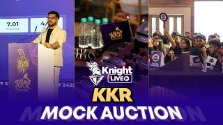 KKR Mock Auction: Fans Build Their Ultimate KKR Team | #KnightLIVE | TATA IPL 2025