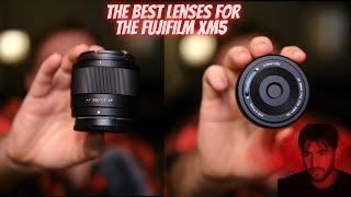 The Best Lenses For the FujiFilm XM5