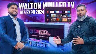 WALTON 75 inch miniLED 144hz TV is amazing || Walton ATS Expo 2024