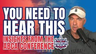 Top 5 Takeaways from the 2025 ABCA Event That Will Change Your College Baseball Game