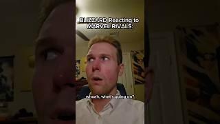 BLIZZARD Reacting to MARVEL RIVALS #shorts