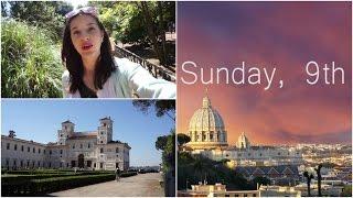 Vlog in Rome | Villa Medici and Villa Borghese