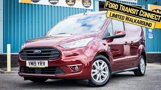 Ford Transit Connect Limited Detailed Walkaround Walk & Talk