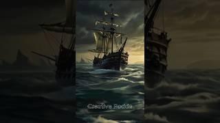 A ship caught in the waves#ai#animation#vehicles#viral#shorts#2025