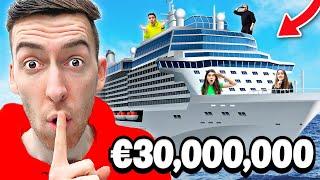 OMGEKEERD VERSTOPPERTJE OP €30,000,000 CRUISESCHIP! *ZOEKEN* #531