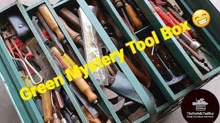 Green mystery tool box tool haul, my first video on here 