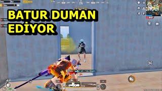 BATUR ORTALIĞI DUMAN EDİYOR ! BATUR GAME SOLO SQUAD PUBG MOBİLE