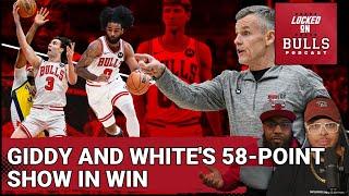 Giddy and White's 58-Point Show Sparks Bulls in Win Over Pacers