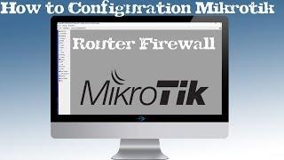 How to Configuration Mikrotik Router Firewall  | Mikrotik Setup | TECH DHEE