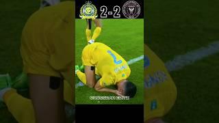 Al Nassr VS Inter Miami Imaginary Penalty Shootout #ronaldo vs #messi