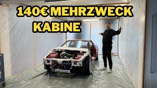 140€ MEHRZWECK Kabine zum SELBER Lackieren gebaut !