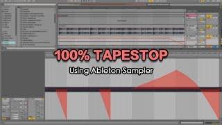 Genuine Tape Stop Effect in Ableton: Bending Pitch and Time (with No VSTs)