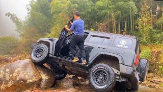 Tank 300 vs Jeep Wrangler climbing passes and wading streams | Jeep Team