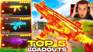 TOP 5 NEW META LOADOUTS in Warzone After Update! (Best Class Setups)