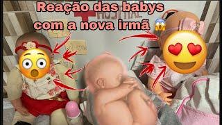 A nova irmãzinha das babys nasceu -mãe de boneca/ Milli Produções