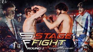 Байдетский VS Соколов | Жесткий бой в клетке Stage Fight | Round 1 | #MMA