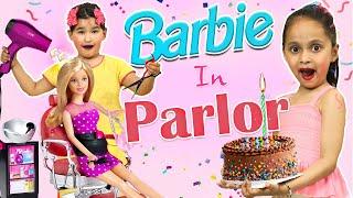 Barbie in Parlour | Happy Birthday Barbie | ToyStars