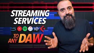 How To Use Music from Spotify, YouTube, Amazon Music, as a Reference Channel in your DAW