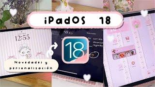 iPadOS 18  Novedades y personaliza tu iPad, widgets, iconos de apps y más | HardPeach