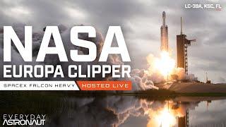 Watch SpaceX Launch NASA's Europa Clipper to Jupiter / Europa!