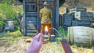 [4K] Dynamite & Fire Bottle Gameplay #67 - Red Dead Redemption 2