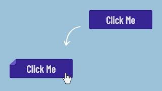 Folded Corner Button with Pure CSS - On Hover [HowToCodeSchool.com]