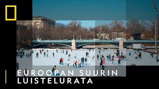 Euroopan suurin luistelurata Budapestissä I Eurooppa ylhäältä päin I National Geographic Suomi