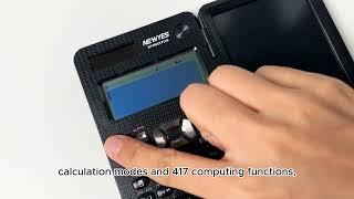 NEWYES NY 991ES Plus Scientific Calculator with Erasable LCD Writing Tablet #newyes #calculator