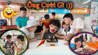 Troll Cực B.ự.a !! Hoàng Em Vẽ Đầy M.ặ.t Hùng Đơ Mang Lên Siêu Thị
