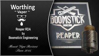 Reaper 18mm RDA Designed by Boomstick Engineering Italy