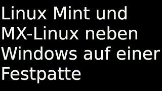 Umstieg Linux neben Windows mit  individueller Partitionierung