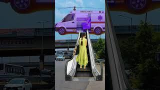 My Ambulance Helicopter is flying with me in the sky - funny VFX magic #funny#vfx #shorts 