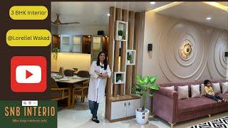 3BHK Interior Lorelle Wakad |  3BHK Home Interior Design | Interior Design Ideas | Pune