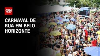 Folia em BH deve ter mais de 500 blocos nas ruas | AGORA CNN