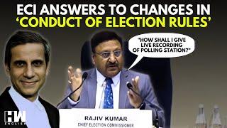 Does Changes In 'Conduct Of Election Rules' By ECI Curb Transparency?: ECI Answers | Memood Pracha