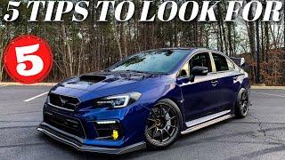 Watch This Video Before Buying A USED Subaru WRX or STI