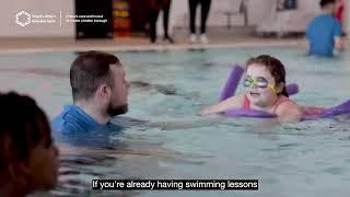 Children in Telford and Wrekin can learn to swim for free