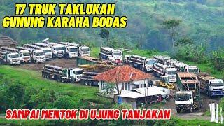 Sampai mentok di ujung tanjakan!! Volvo 440, Renault K480 Taklukan gunung karaha bodas